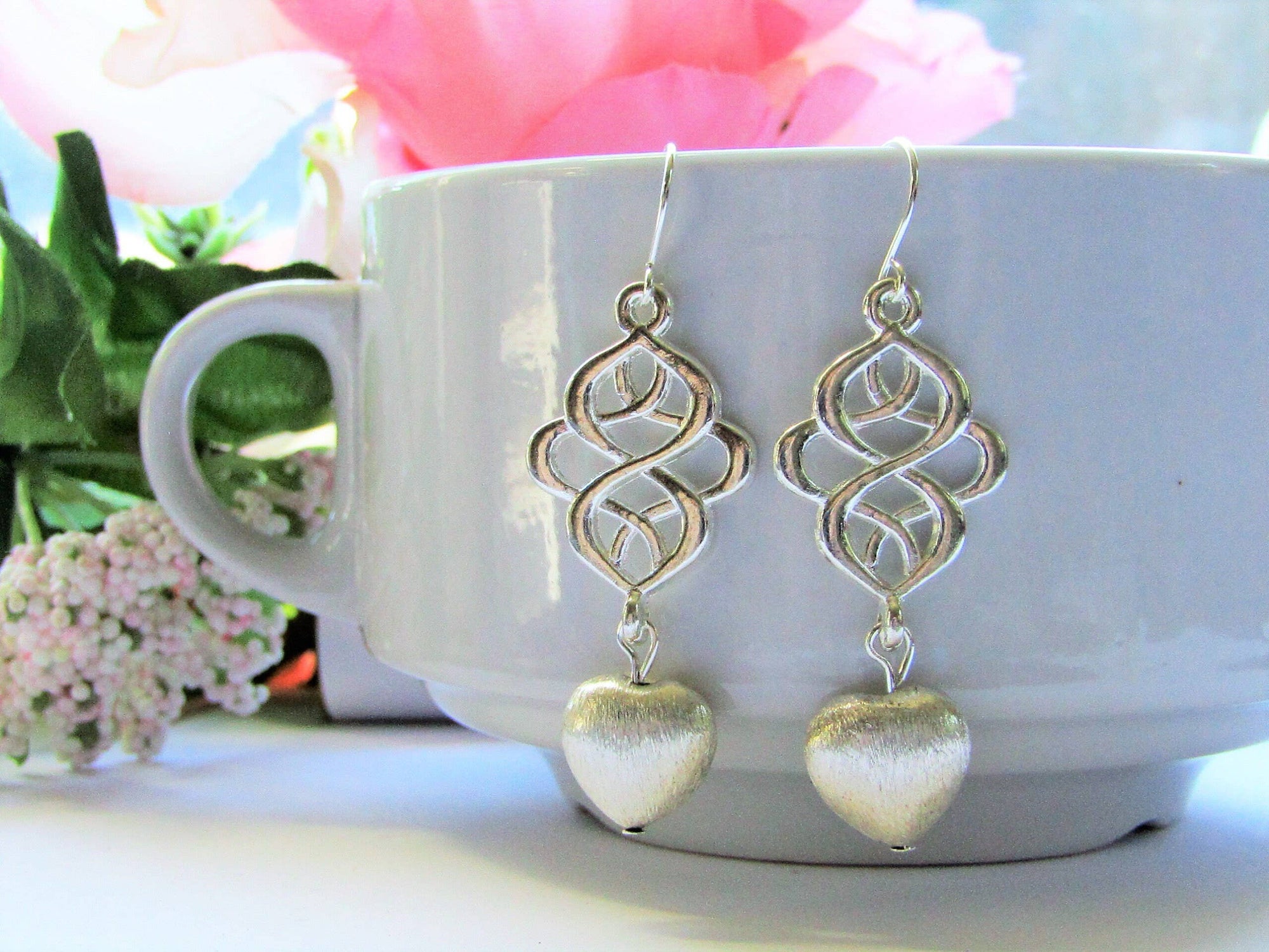 Puffed Heart Earrings