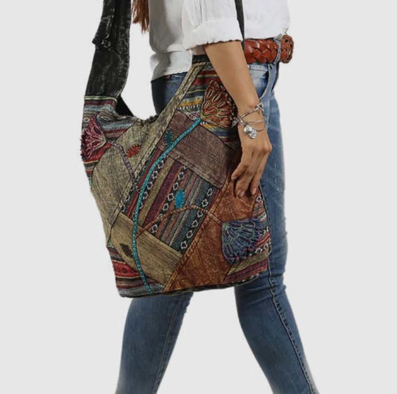 Colorful Patchwork Sling