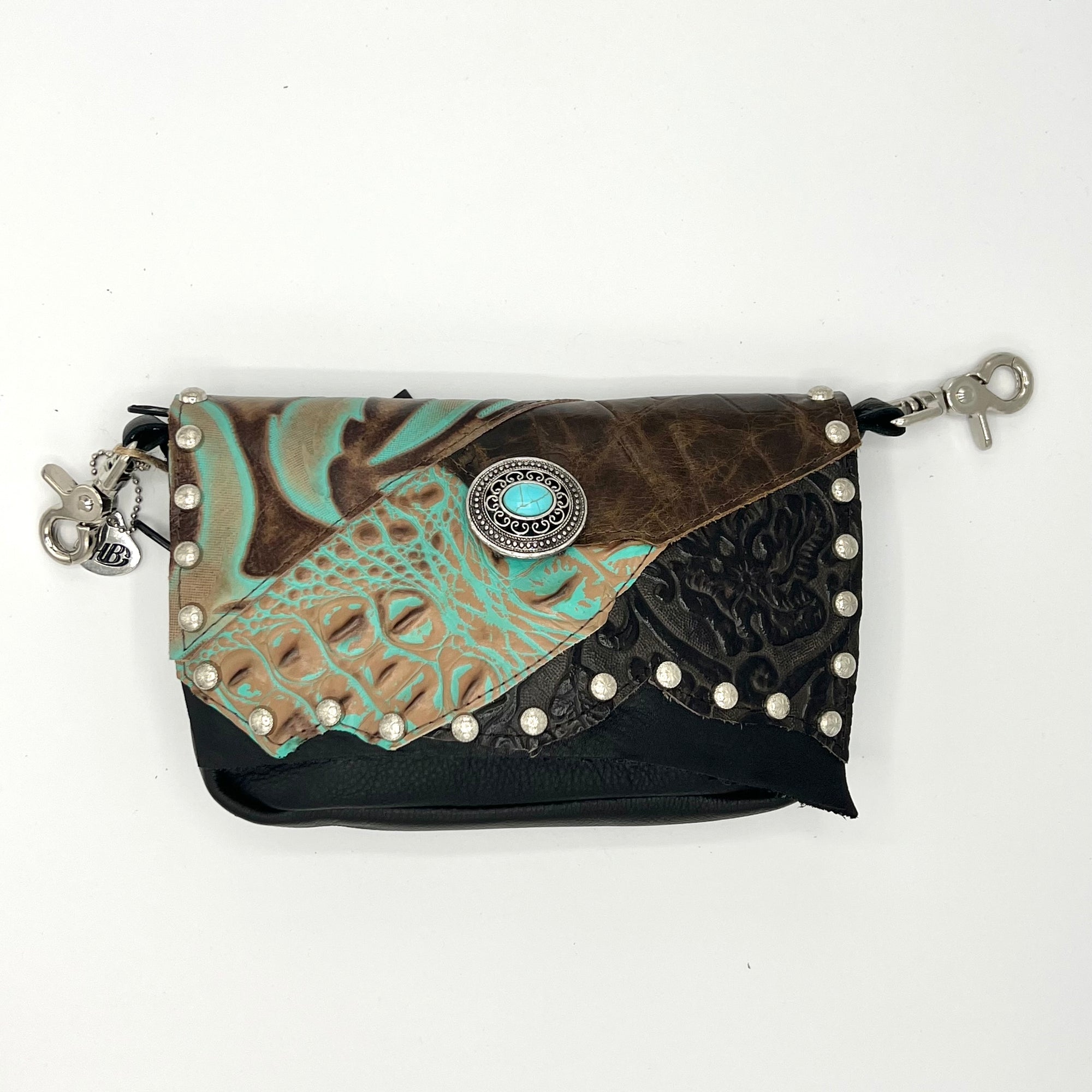 Turquoise Concealed Carry Hip Bag / Crossbody