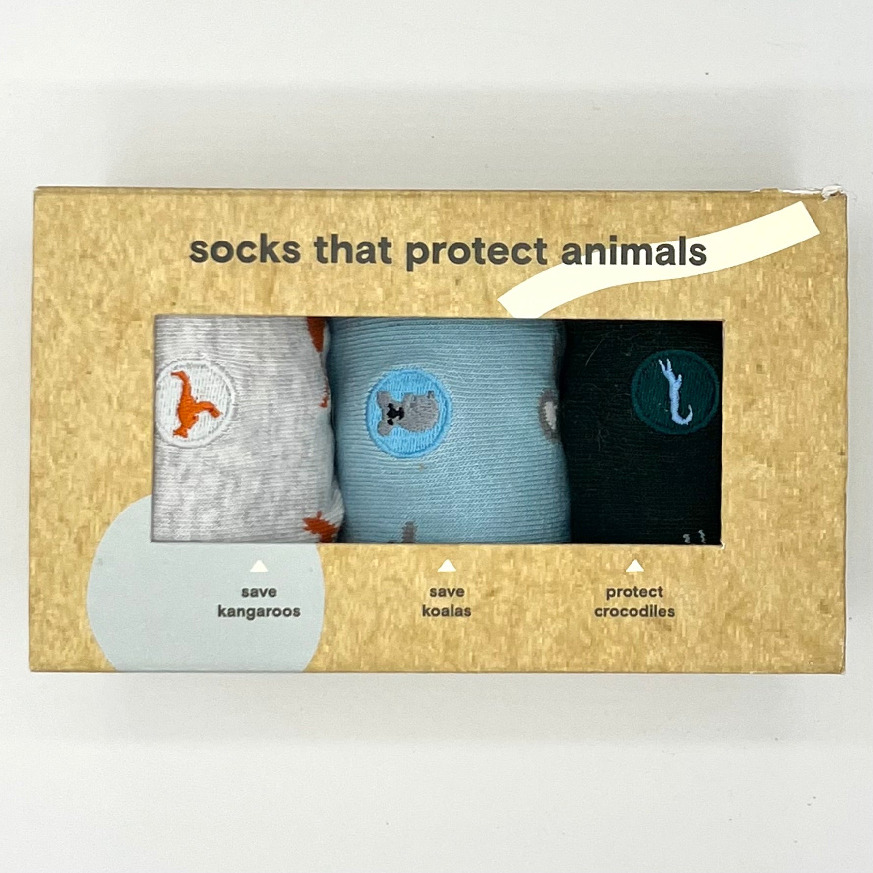 Socks that Protect Animals Gift Box