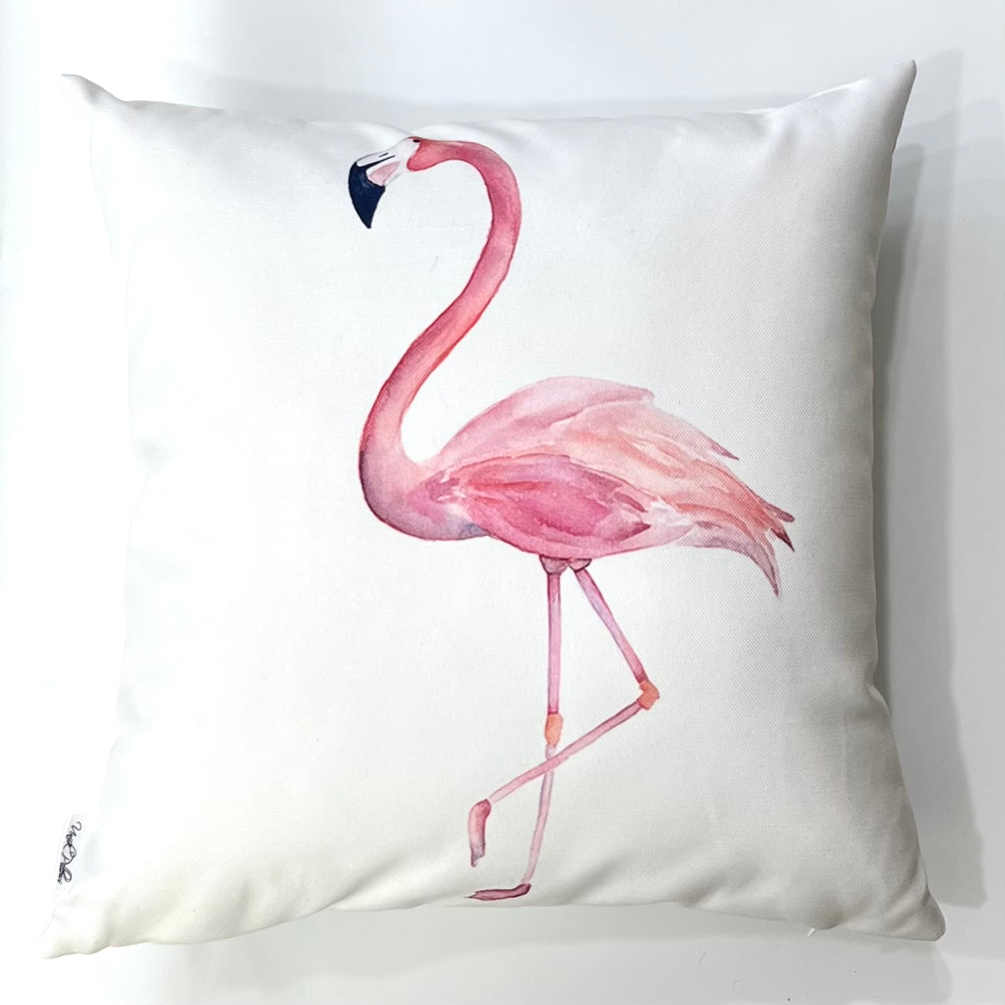 Flamingo Pillow 18 x 18