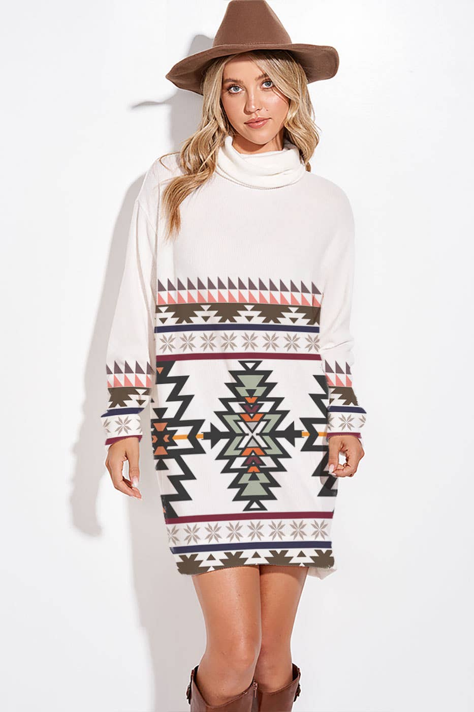 Aztec Tunic Dress